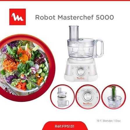 Moulinex MasterChef 5000 Нов Кухненски Робот в Кутия