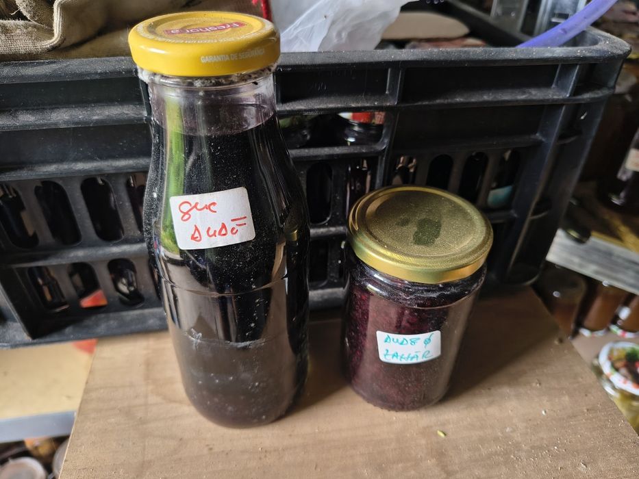 Dulceață și suc natural de dude fara zahar
