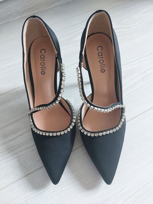 Дамски обувки на ток, сандали на ток