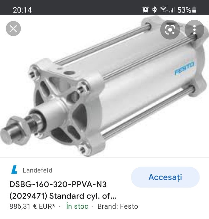 Piston /cilindru pneumatic FESTO