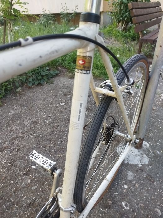 Bicicletă cursieră cadru oțel mărimea 53