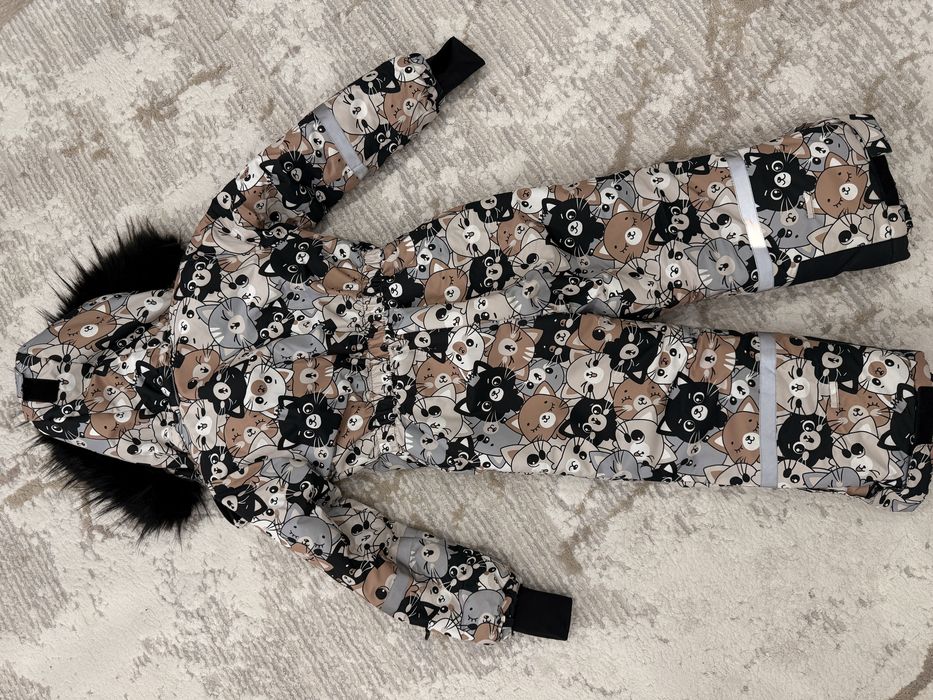 Зимний комбинезон на девочку