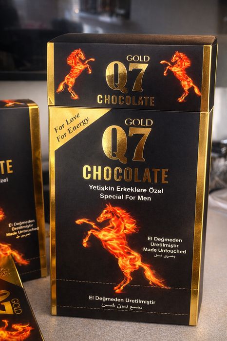 Q7 Gold Chocolate – Ciocolată Premium pentru Bărbați