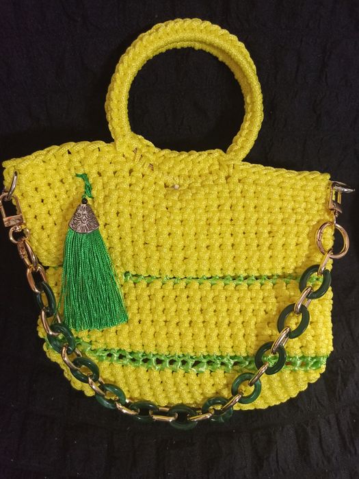 Ръчно плетени дамски чанти