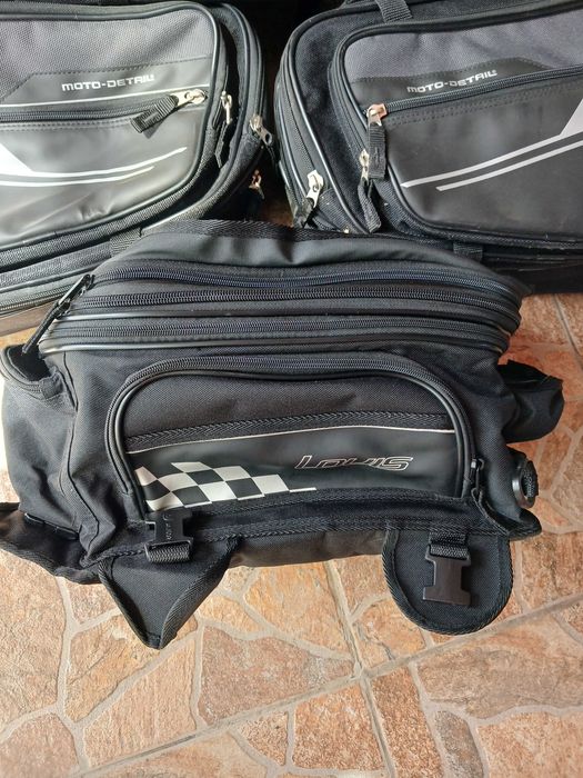 Set genti bagaje moto.