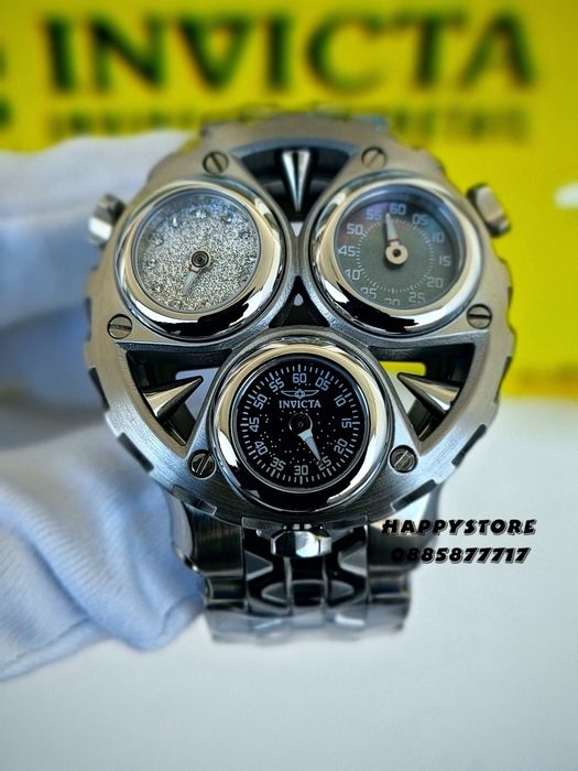 INVICTA Cerberus Silver 47 mm, Инвикта нов мъжки часовник