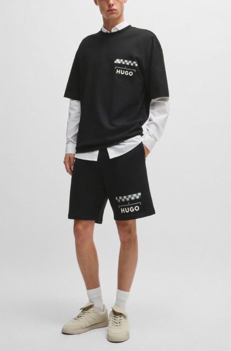 Мъжка тениска Hugo Drallie Racing Series 50531758