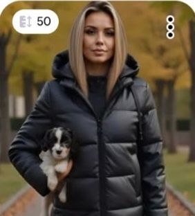 Куртка женская зимняя, тёплая, новая. Размер 50.