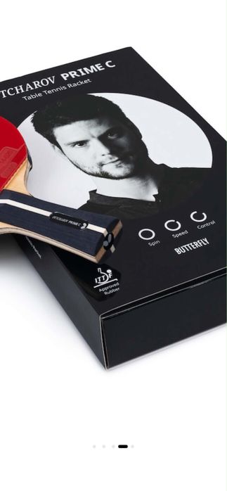Paleta de tenis de masa Butterfly Ovtcharov Prime C