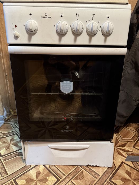 Плита Greta. Газ-электро.
