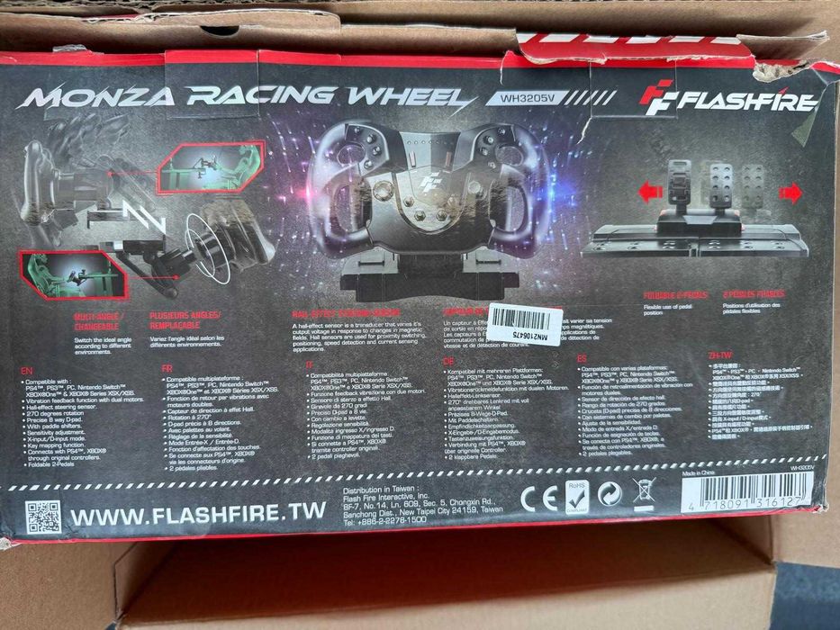Monza Racing Wheel - volan gaming