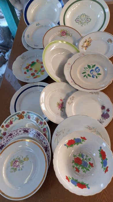 Посуда разная  советская