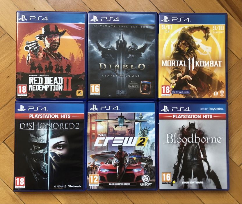 PS4 лот Игри за PlayStation 4