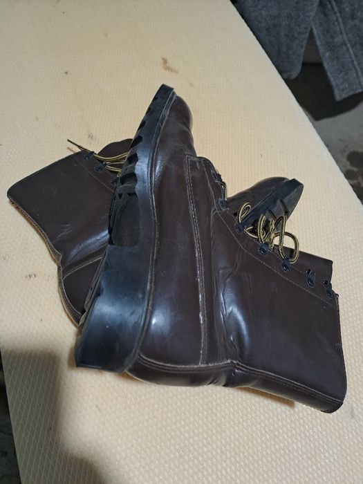 Bocanci armata piele maro