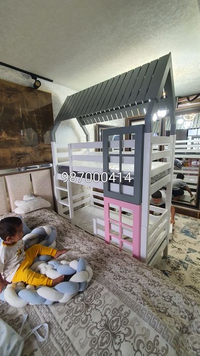 2 etajli krovatlar ishlab chiqazish olip sotar masmiza