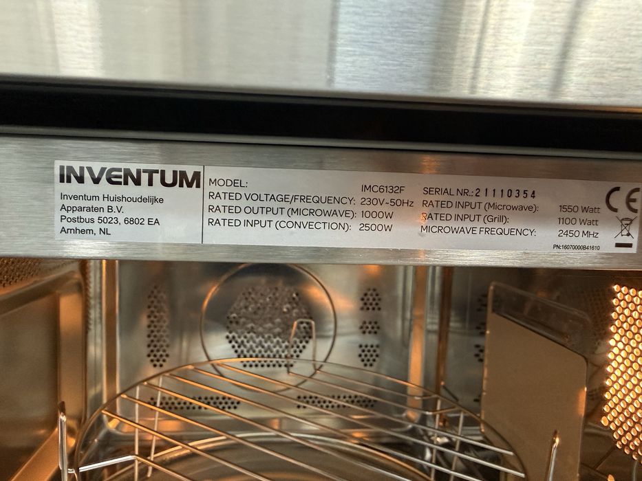 Нова!! Микровълнова фурна за вграждане INVENTUM  с функция грил