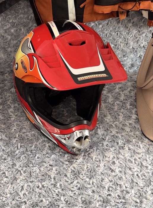 Casca Enduro, pantaloni moto de piele
