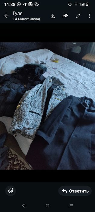 Продам вещи пуховики