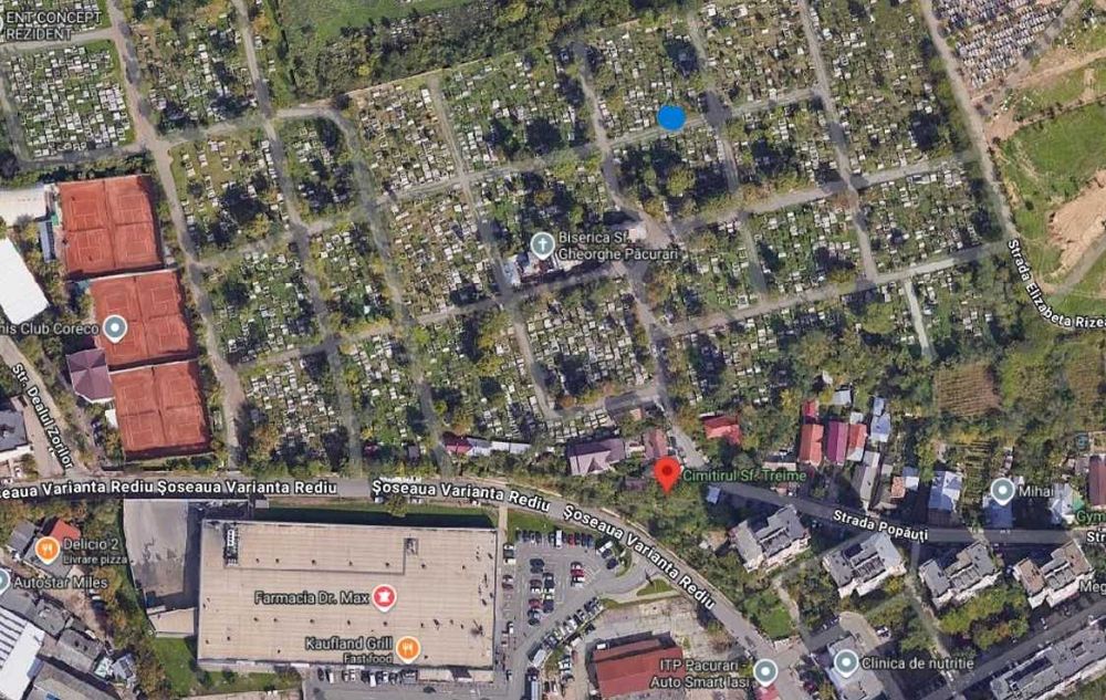 Loc de veci cimitirul Sfanta Treime Iasi pozitie foarte buna