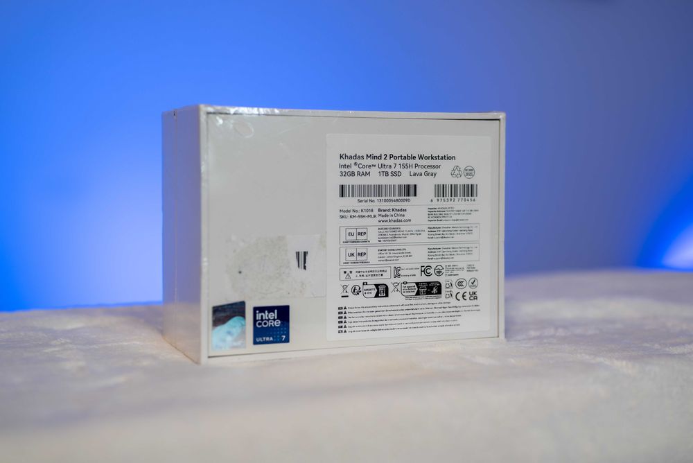 Mini‑PC compact Khadas Mind 2 Ultra 7 155H – 32GB RAM, 1TB SSD