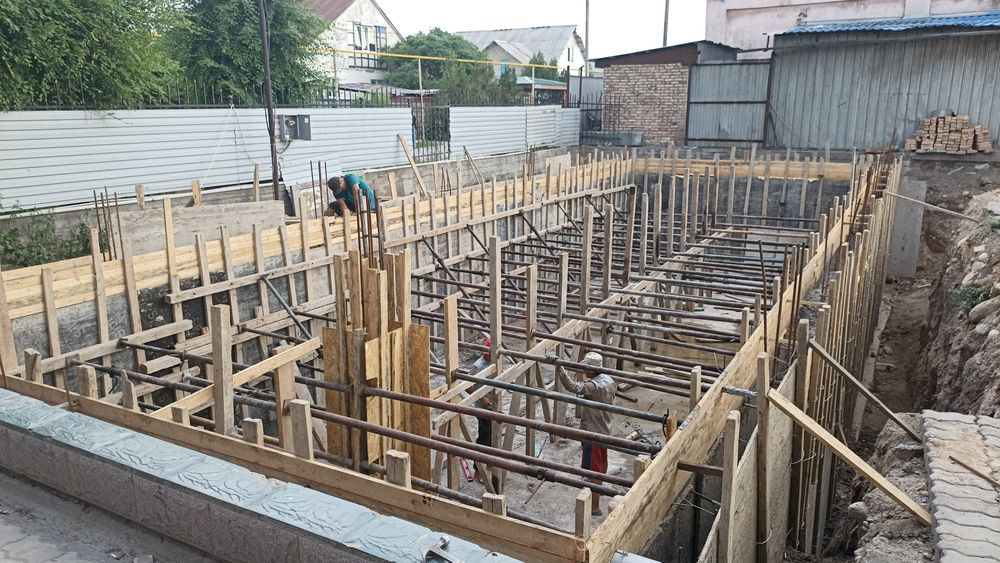 Заливаем фундамент