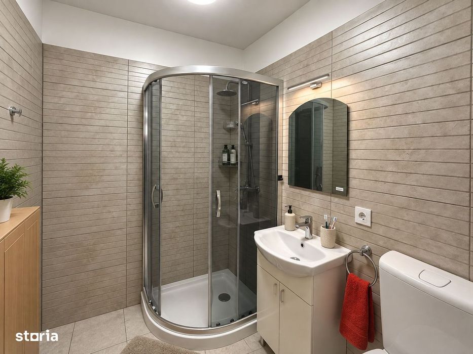 Apartament 2 camere - 60 mp, 2 bai, balcon - Henri Coanda/Sibiu