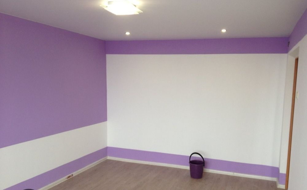 Покраска стен безвоздушным аппаратом