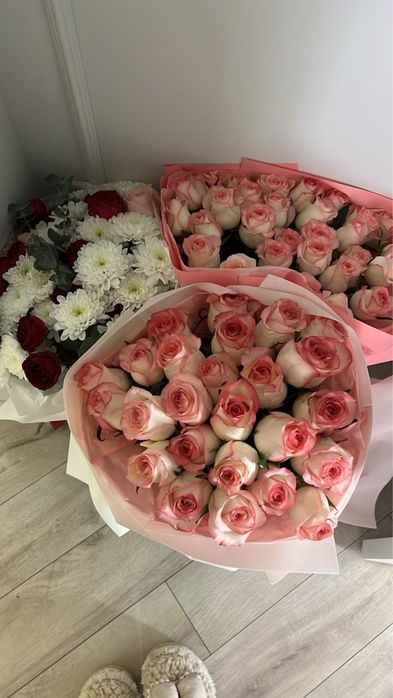 красиыые букеты роз