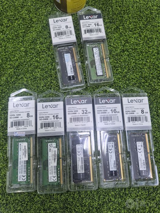 Оригинальная ОЗУ для ноутбука Sodimm DDR4 16Gb 3200MHZ SKHynix, Lexar