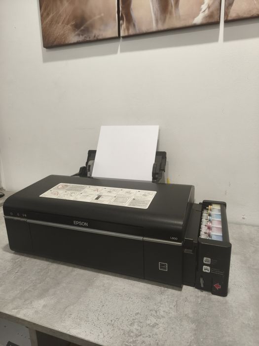 Принтер струйный, цветной Epson L800