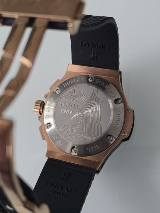 Ceas bărbați stil Hublot Big Bang, design sport-lux