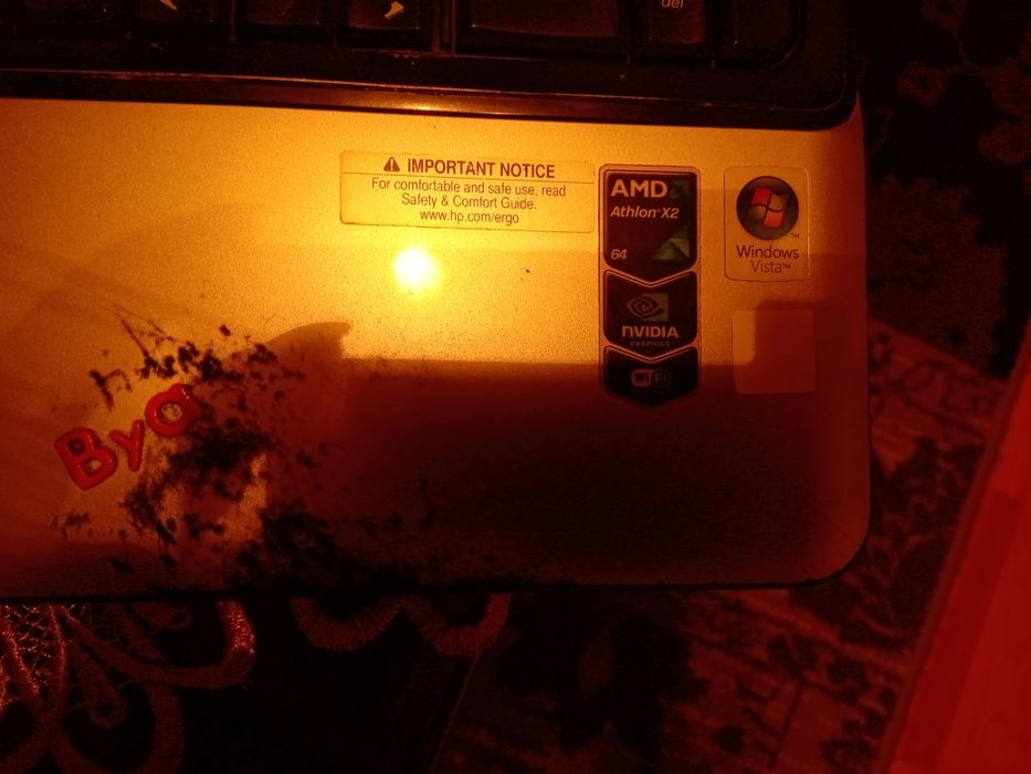 Laptop HP G60 defect