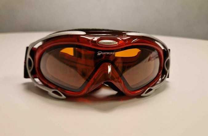 Casca de schi pentru copii Alpina Quattroflex bonfire