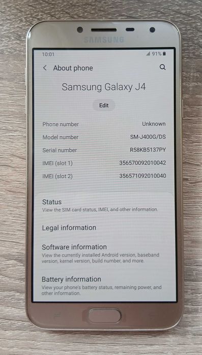 Samsung Galaxy J4 (SM-J400G/DS)