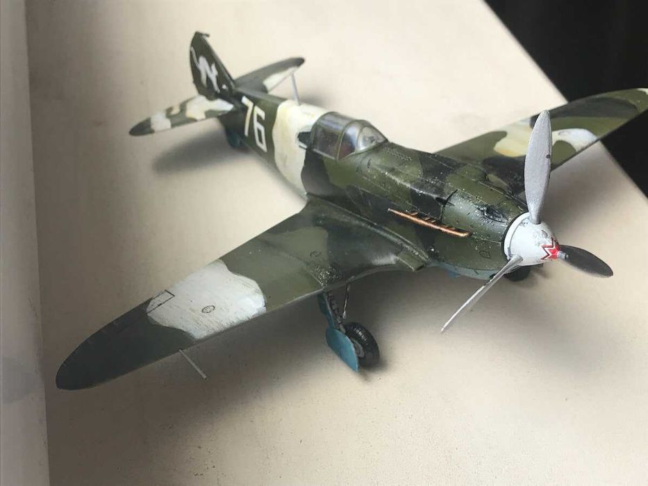 Сборная модель самолета ЛаГГ-3 (Моделист, 1/48