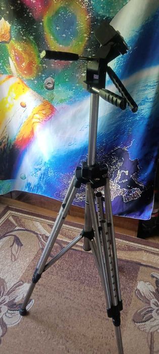 Статив, разгъваем трипод с водеща глава за фото, камера, далекоглед