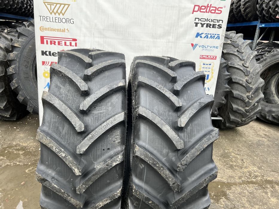 Anvelopa 480/70 R24 CEAT FARMAX R70 141A8/138D TL  Cauciucuri tractor, Fiat, Case, Fendt, John Deere, New Holland, Massey Ferguson, UTB   Cauciucuri t