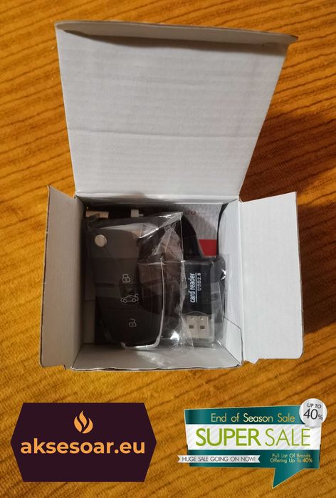 Качествена мини преносима камера HD 1080P в ключ за кола камерка видео