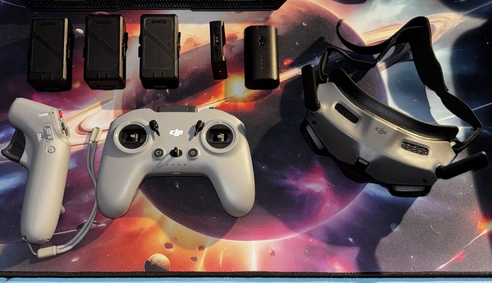 DJI Avata Fly More Combo | Goggles 2 | FPV Controller 2 | Motion Controller | 3 Baterii