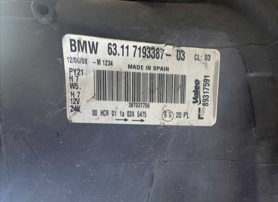 Far  stanga  BMW 1(E81) / Valeo 89317591 , fabricatie 2004-2011