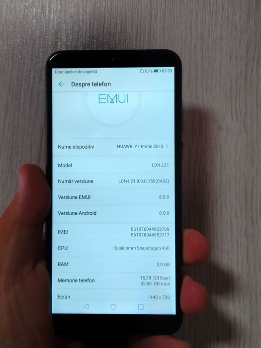 Huawei Y7 Prime 2018