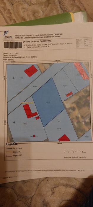 Teren intravilan 1.132 mp – utilități trase