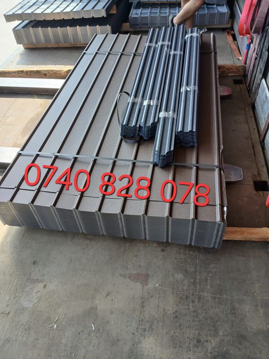 Vand Tabla pentru Hale H35 si T10 - Grosimi de la 0.4 la 0.6  L=6.20m