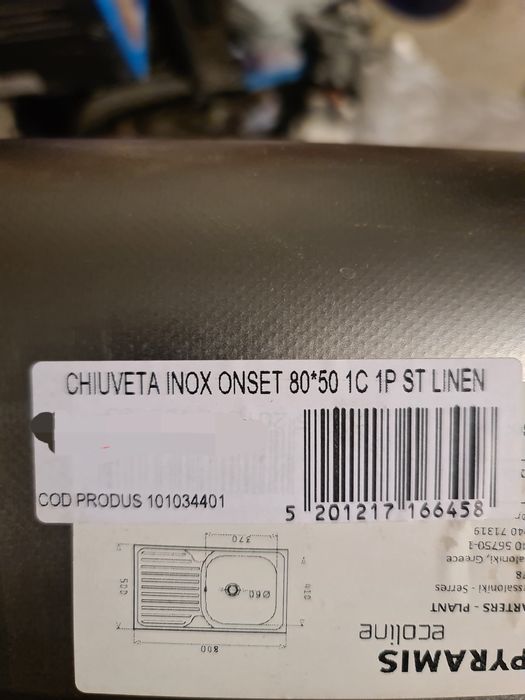 Chiuveta Bucatarie Inox