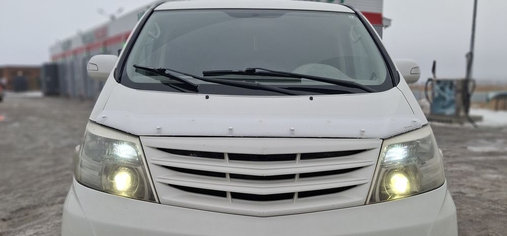 Мухобойка тойота альфард