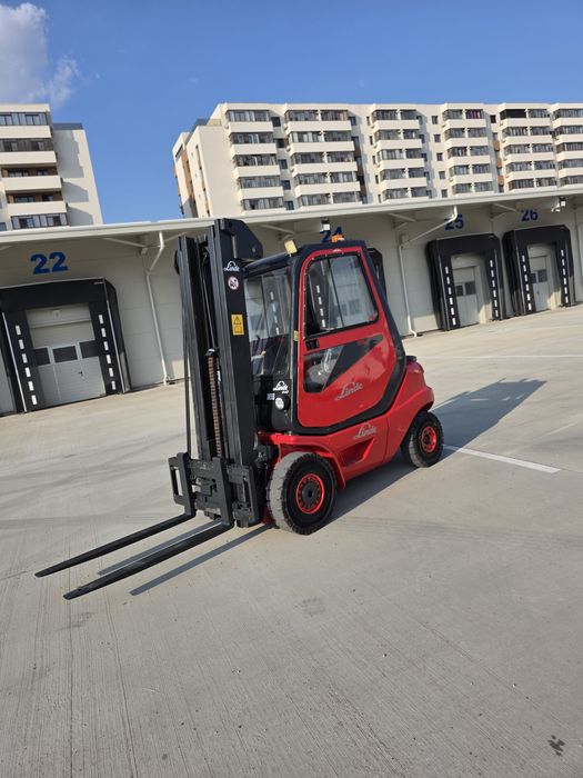 Vand motostivuitor / stivuitor Linde h20 diesel