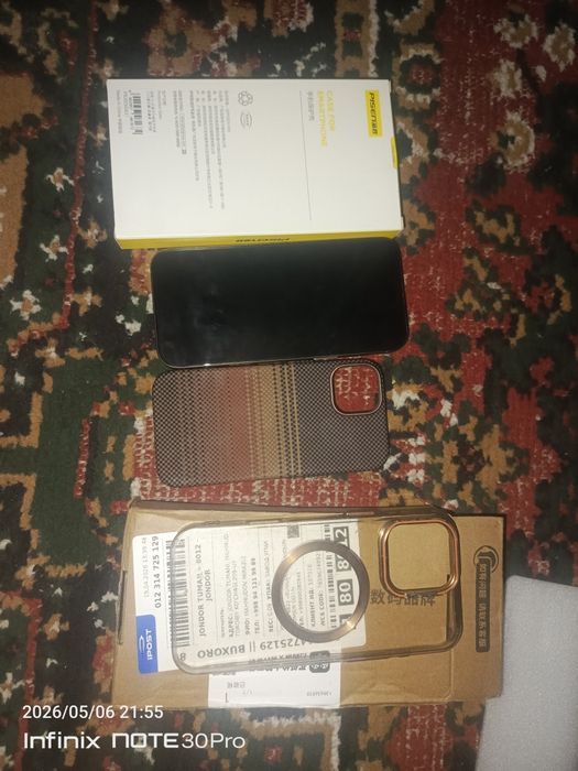 iPhone 15 pro orginal chexol xitoydan zakaz qilgandim 15proniki kelgan