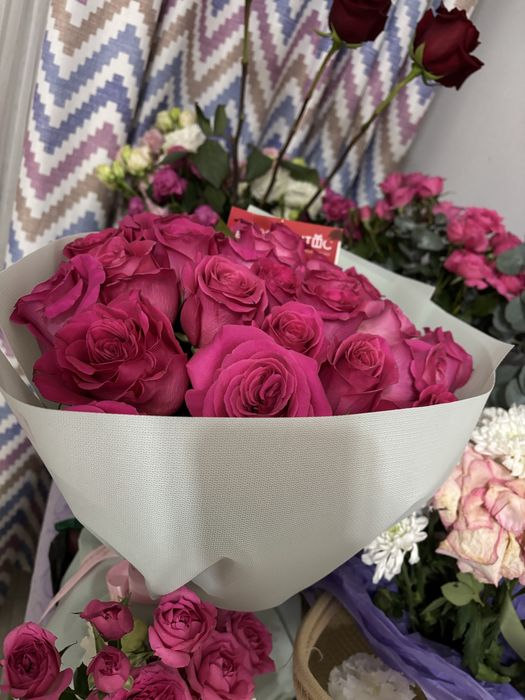 Продам цветы букт свежи