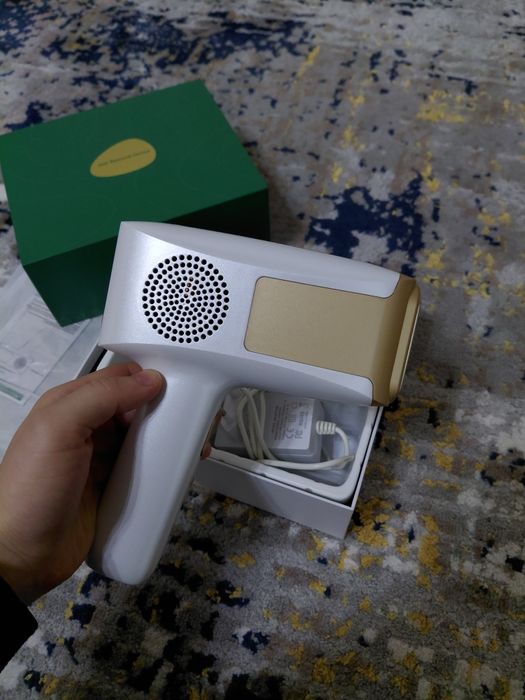 Yangi fotoepilyator – 5 rejim, sovutish funksiyasi, cheksiz chaqnashla