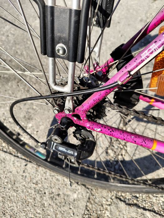 Bicicleta Carratec roți 28. Toate piesele originale.